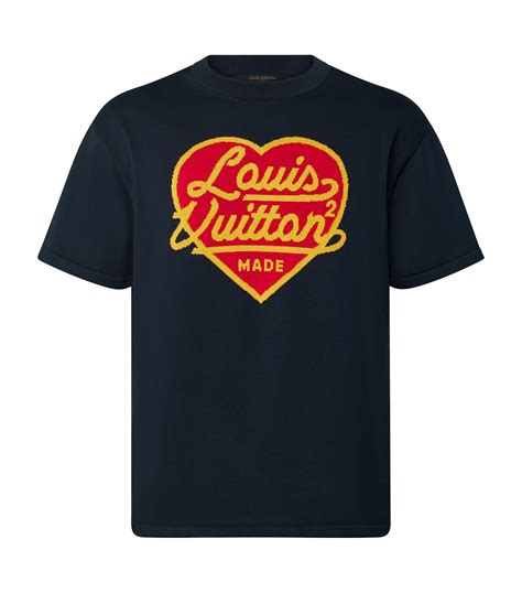 louis vuitton heart tshirt|Louis Vuitton t shirt 2022.